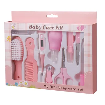 Convenient Kit Health Care 10pcsset Beauty Grooming brush kit Shower Nail Clippers 10 Pcs Baby hair health Thermometer care Kit
Convenient Kit Health Care 10pcsset Beauty Grooming brush kit Shower Nail Clippers 10 Pcs Baby hair health Thermometer care Kit