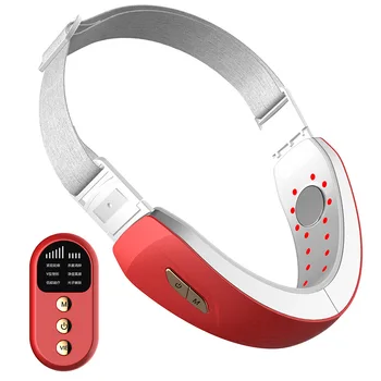 Chin V-Line Up Lift Belt Machine Red Blue LED Photon Therapy Facial Lifting Device Face Slimming Vibration Massager V-Face Care
Chin V-Line Up Lift Belt Machine Red Blue LED Photon Therapy Facial Lifting Device Face Slimming Vibration Massager V-Face Care