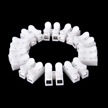 50pcs/lot Plastic Push Type Wire Connector 2P 3P Butt Joint Terminal Blocks Universal Connector For Led Lamps High Quality
50pcs/lot Plastic Push Type Wire Connector 2P 3P Butt Joint Terminal Blocks Universal Connector For Led Lamps High Quality