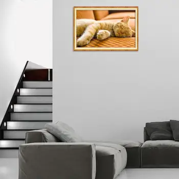 Full Drill Diamond Painting Cat Animal Cross Stitch Embroidery DIY Craft Cross Embroidery Eco-friendly Rhinestones Kit
Full Drill Diamond Painting Cat Animal Cross Stitch Embroidery DIY Craft Cross Embroidery Eco-friendly Rhinestones Kit