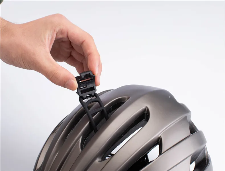 Top ROCKBROS Cycling Bike Light Duplex Integrates Both Headlight and Safety Light USB Rechargeable MTB Helmet Front Handlebar Light 19