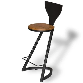 Nordic Home Backrest Wrought Iron Bar Stools Modern Minimalist Solid Wood Bar Stool American Rural Creative Bar Chairs
Nordic Home Backrest Wrought Iron Bar Stools Modern Minimalist Solid Wood Bar Stool American Rural Creative Bar Chairs