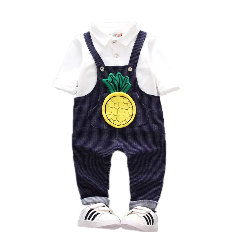 New Spring Autumn Baby Girl Clothes Children Boys Cotton T Shirt Overalls 2Pcs/sets Toddler Casual Costume Infant Kids Tracksuit
New Spring Autumn Baby Girl Clothes Children Boys Cotton T Shirt Overalls 2Pcs/sets Toddler Casual Costume Infant Kids Tracksuit