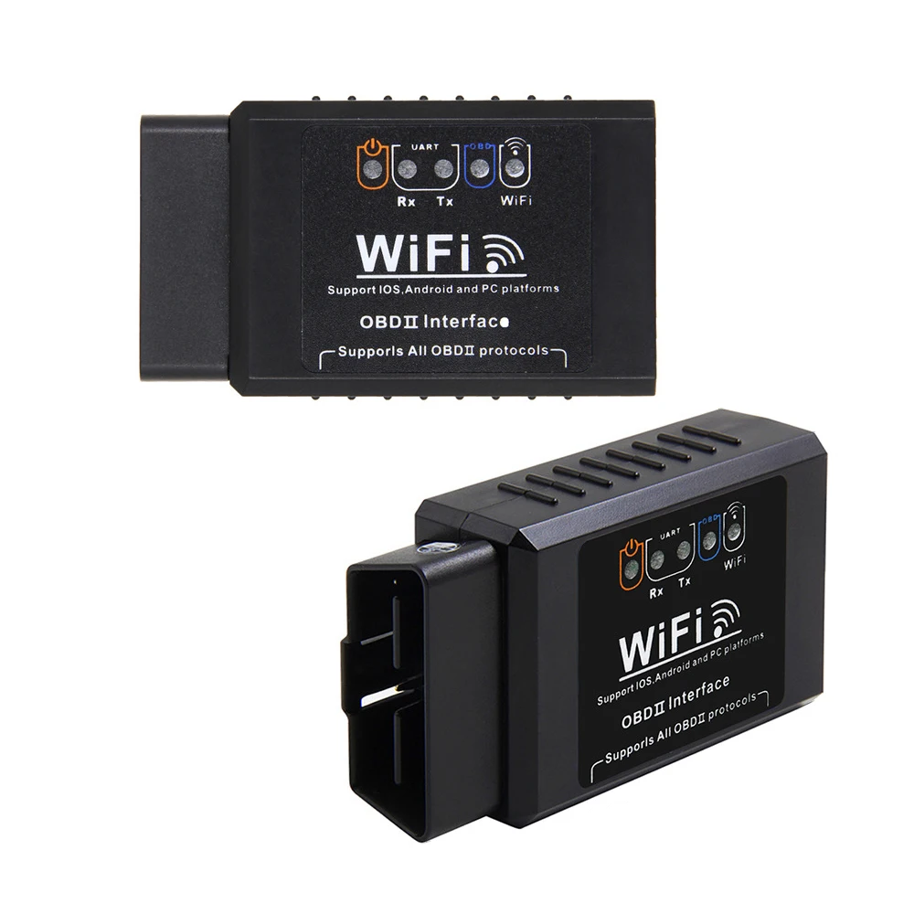 ELM 327 V1.5 OBD2 WIFI car fault detection instrument Auto diagnostic tool PIC18F25K80 for PC IOS Android Symbian Car Scanner
ELM 327 V1.5 OBD2 WIFI car fault detection instrument Auto diagnostic tool PIC18F25K80 for PC IOS Android Symbian Car Scanner