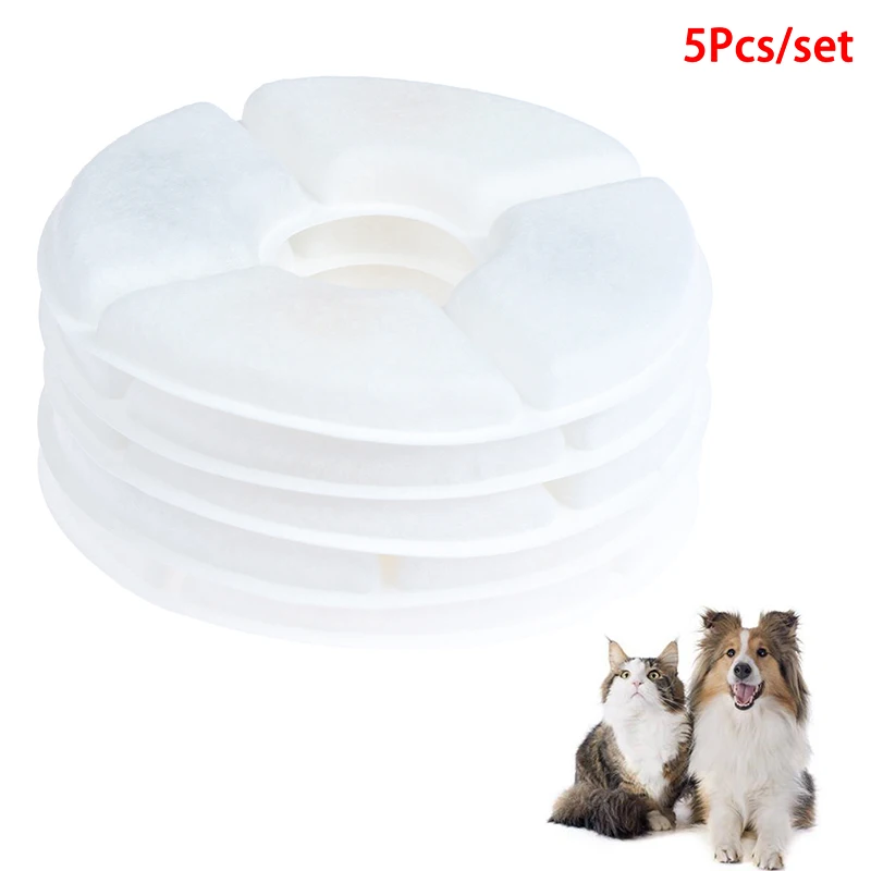 5Packs Activated Carbon Replacement Filters Pet Fountain Automatic Flower Water Charcoal Filters Dispenser Compatible Cats Dogs
5Packs Activated Carbon Replacement Filters Pet Fountain Automatic Flower Water Charcoal Filters Dispenser Compatible Cats Dogs