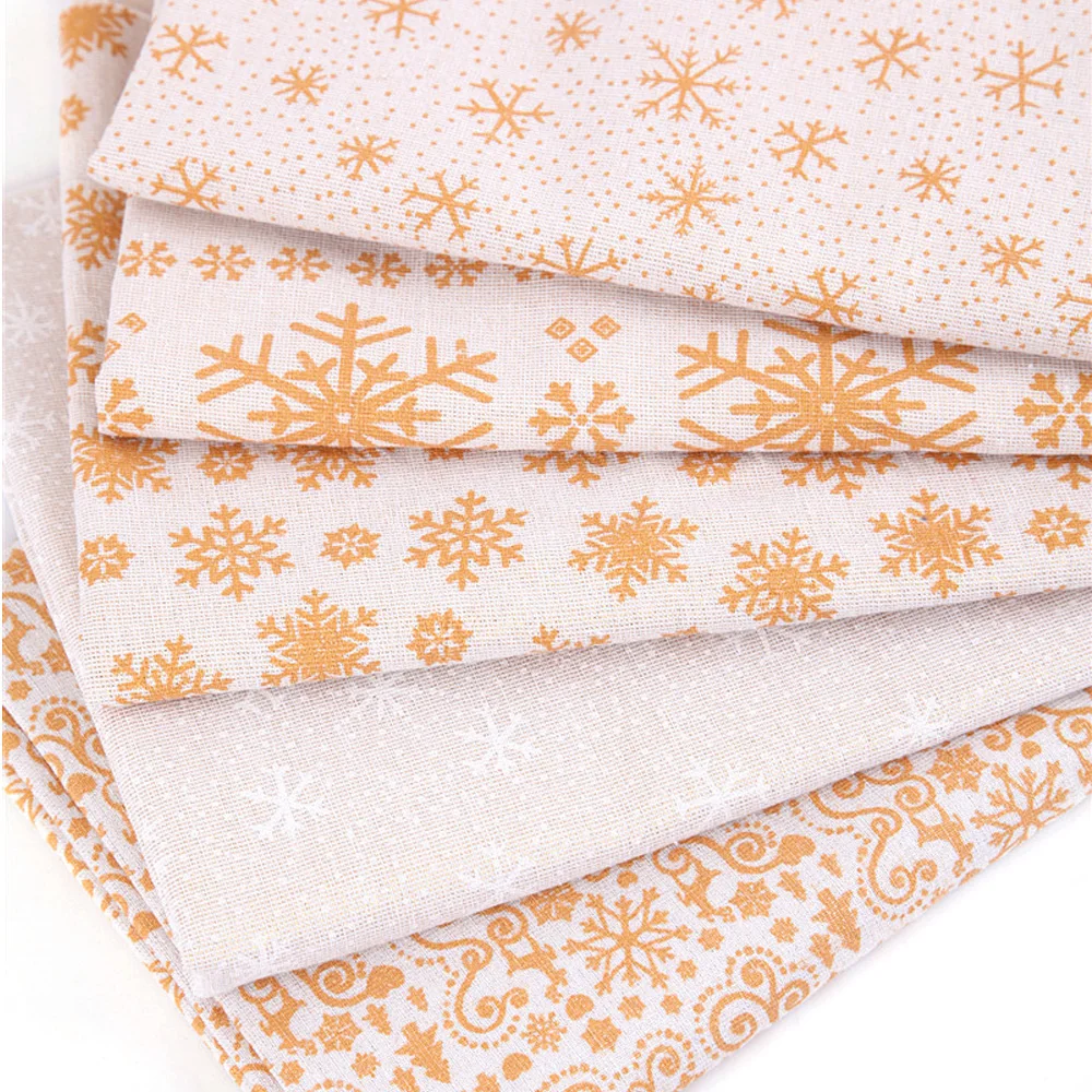 10pcs 20x20cm Snowflake Bell Print Cotton Hemp Cloth Sewing Quilting Fabric for Patchwork DIY Handmade Material Christmas Decor
10pcs 20x20cm Snowflake Bell Print Cotton Hemp Cloth Sewing Quilting Fabric for Patchwork DIY Handmade Material Christmas Decor