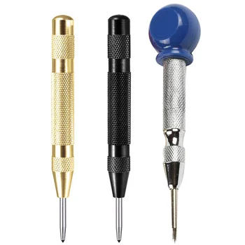 GTBL Automatic Center Hole Punch Stator Drill Set, (3 Pack) 5 Inch Brass Spring Loaded Crushing Hand Tool with Cushion Cap and A
GTBL Automatic Center Hole Punch Stator Drill Set, (3 Pack) 5 Inch Brass Spring Loaded Crushing Hand Tool with Cushion Cap and A