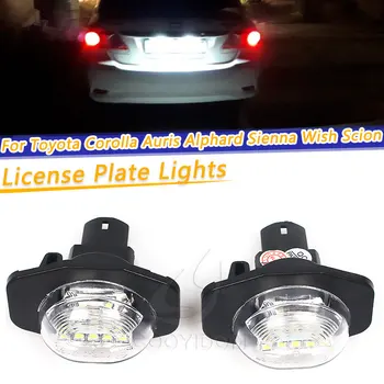 COOYIDOM 2PCS Car LED License Plate Lights Number Plate Lamp For Toyota Corolla Auris Alphard Sienna Wish Scion XB XD Urban
COOYIDOM 2PCS Car LED License Plate Lights Number Plate Lamp For Toyota Corolla Auris Alphard Sienna Wish Scion XB XD Urban