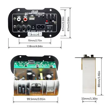 BT A8 High Power Amplifier Card Reader Fever Class Subwoofer Power Amplifier USB Remote Control DC12V 24V AC220V
BT A8 High Power Amplifier Card Reader Fever Class Subwoofer Power Amplifier USB Remote Control DC12V 24V AC220V
