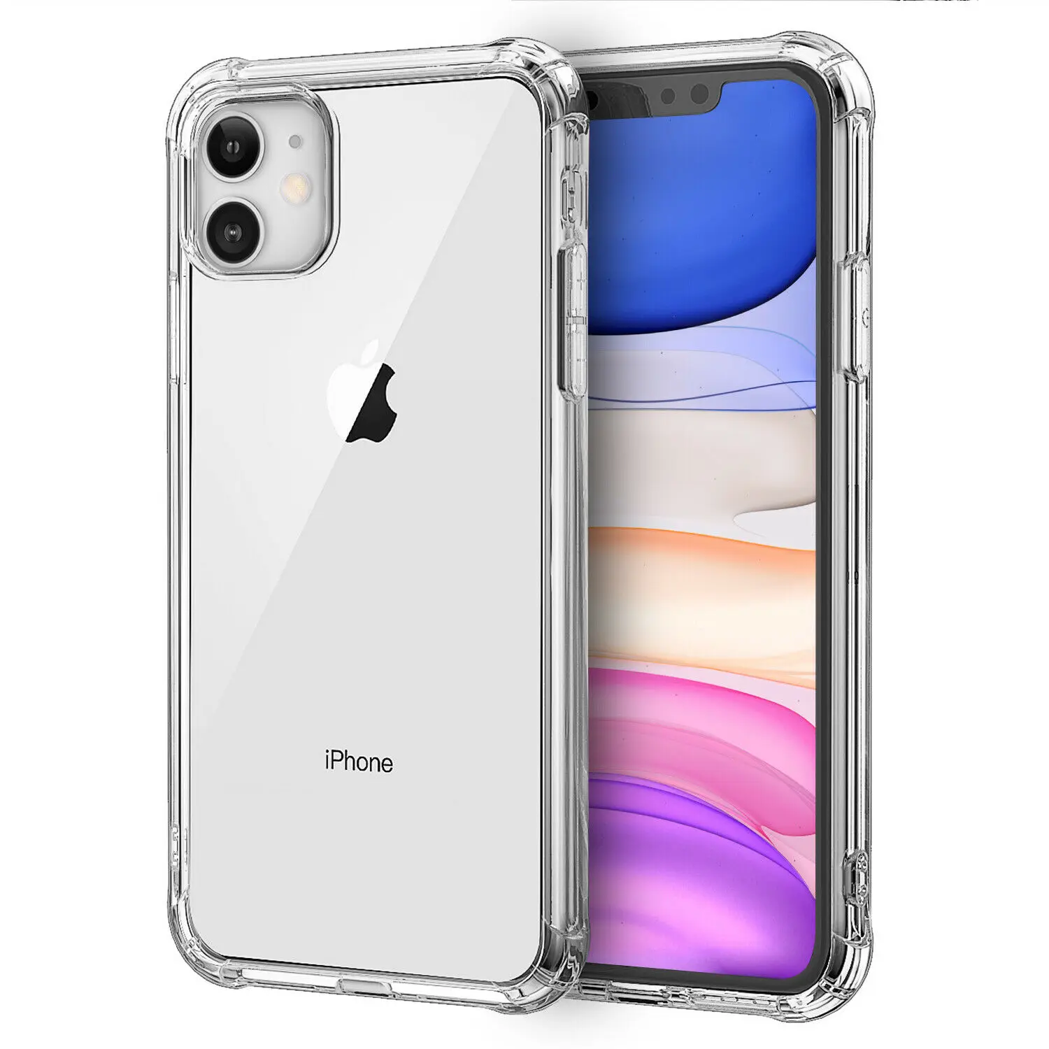 Smatree Soft Silicon Case for iPhone 11 Shock Absorption Bumper Cover 6.1-Inch transparent Cover
Smatree Soft Silicon Case for iPhone 11 Shock Absorption Bumper Cover 6.1-Inch transparent Cover
