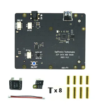 Raspberry X825 2.5 inch SATA HDD/SSD Storage Expansion Board for Raspberry Pi 4B ( 4 Model B )
Raspberry X825 2.5 inch SATA HDD/SSD Storage Expansion Board for Raspberry Pi 4B ( 4 Model B )