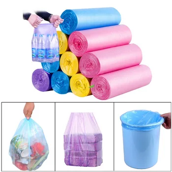 Thicken Garbage Bags Multicolor Trash Bags Disposable Environmental Storage Bag Large Leak-proof Waste Bag Household 
Thicken Garbage Bags Multicolor Trash Bags Disposable Environmental Storage Bag Large Leak-proof Waste Bag Household