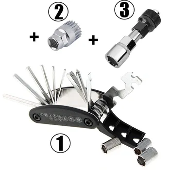 16 in 1 Bicycle Tools Sets Mountain Bike Bicycle Multi Repair Tool Kit Hex Spoke Wrench Mountain Cycle Screwdriver Tool
16 in 1 Bicycle Tools Sets Mountain Bike Bicycle Multi Repair Tool Kit Hex Spoke Wrench Mountain Cycle Screwdriver Tool