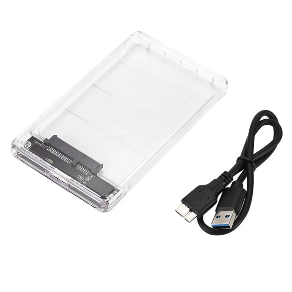 Usb3.0 Micro Transparent High-Speed Mobile Hard Disk Box 2.5 Inch Serial Sata Hard Disk Enclosure Box
Usb3.0 Micro Transparent High-Speed Mobile Hard Disk Box 2.5 Inch Serial Sata Hard Disk Enclosure Box