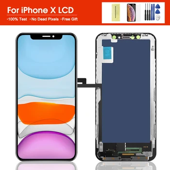 GradeAAA For iPhone X LCD Display With 3D Touch Digitizer Assembly No Dead Pixel LCD Screen Replacement Display For iPhoneX LCD
GradeAAA For iPhone X LCD Display With 3D Touch Digitizer Assembly No Dead Pixel LCD Screen Replacement Display For iPhoneX LCD