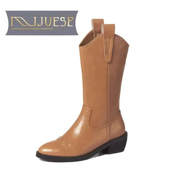 MLJUESE 2021 women Mid-Calf boots Winter short plush Pointed Toe High heels female Western boots size 39
MLJUESE 2021 women Mid-Calf boots Winter short plush Pointed Toe High heels female Western boots size 39