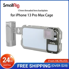 SmallRig 17mm Threaded Lens Backplate for 13 Pro Cage Smartphone 13 Pro Phone Cage Rig 3634
SmallRig 17mm Threaded Lens Backplate for 13 Pro Cage Smartphone 13 Pro Phone Cage Rig 3634
