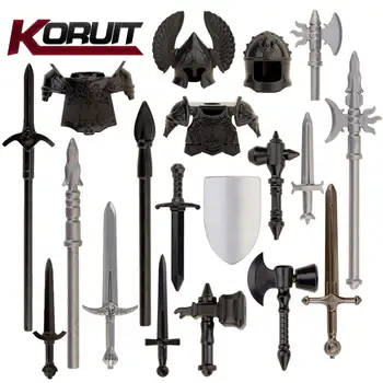 mediaeval times military weapons sword spears Pistol Soldier for 4cm mini dolls MOC building blocks brick toys for children
mediaeval times military weapons sword spears Pistol Soldier for 4cm mini dolls MOC building blocks brick toys for children