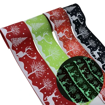 New Arrival 3 Inch Christmas Glowing Ink Printed Grosgrain 100 Yards DIY Handmade Hair Accessories 
New Arrival 3 Inch Christmas Glowing Ink Printed Grosgrain 100 Yards DIY Handmade Hair Accessories