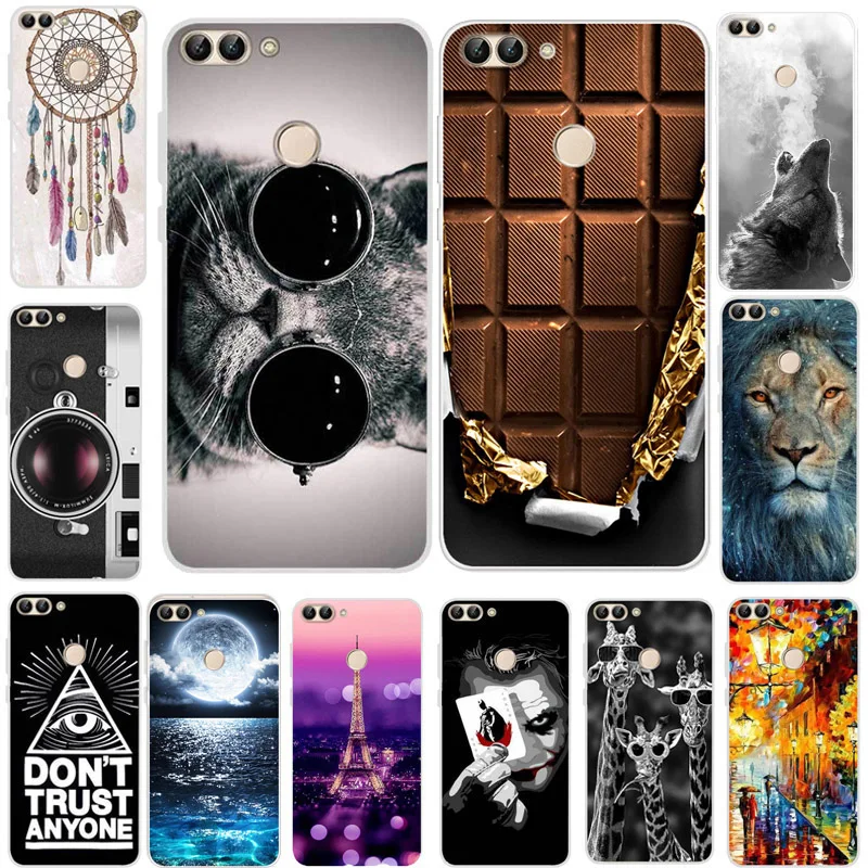 For Huawei P Smart Case Silicone Cool Animal Cartoon Soft TPU Cover Phone Case For Huawei P Smart FIG-LX1 PSmart 5.65 2018 Coque
For Huawei P Smart Case Silicone Cool Animal Cartoon Soft TPU Cover Phone Case For Huawei P Smart FIG-LX1 PSmart 5.65 2018 Coque