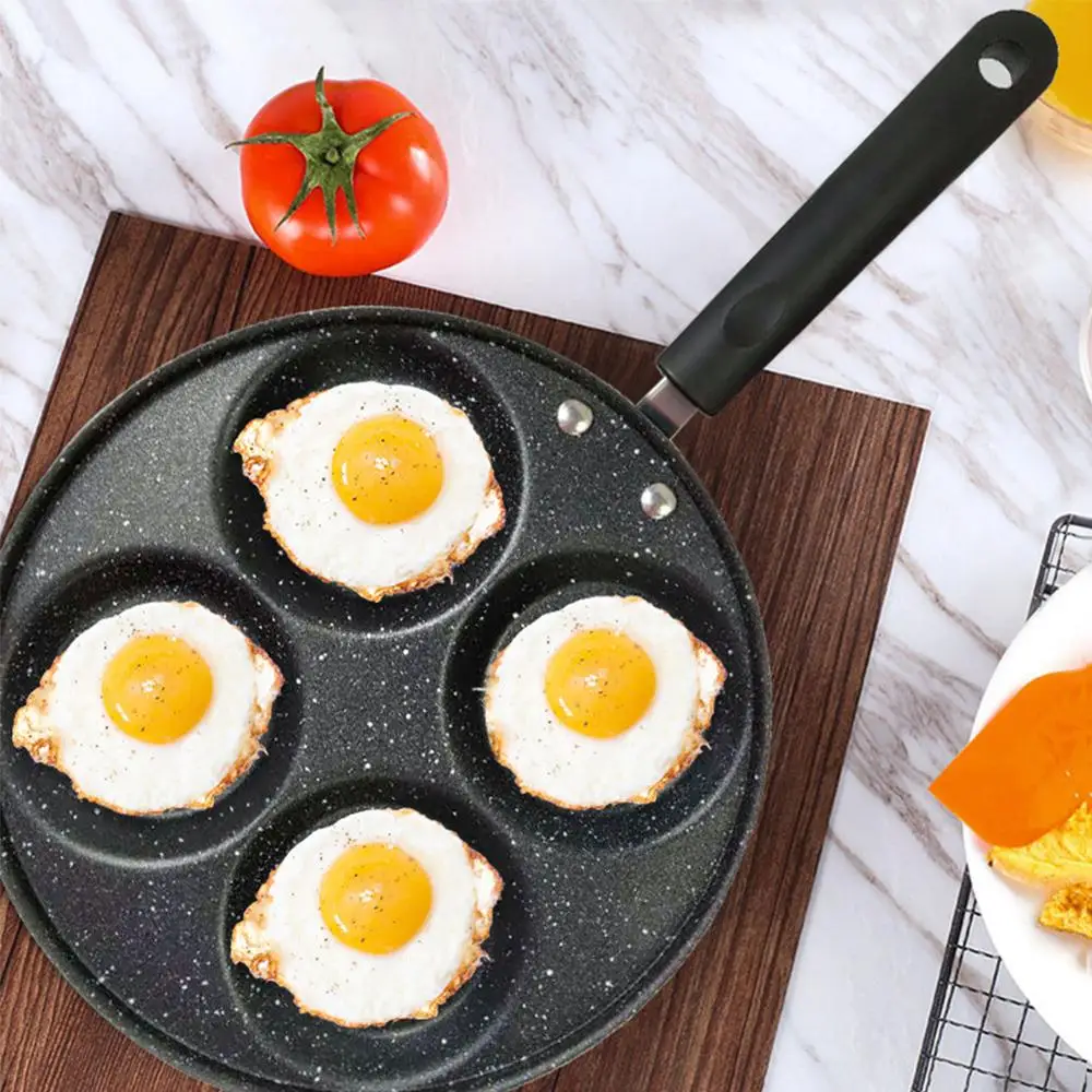 Four-hole Three-hole Frying Pot Thickened Omelet Pan Non-stick Egg Pancake Steak Pan Cooking Egg Ham Pans Breakfast Maker
Four-hole Three-hole Frying Pot Thickened Omelet Pan Non-stick Egg Pancake Steak Pan Cooking Egg Ham Pans Breakfast Maker