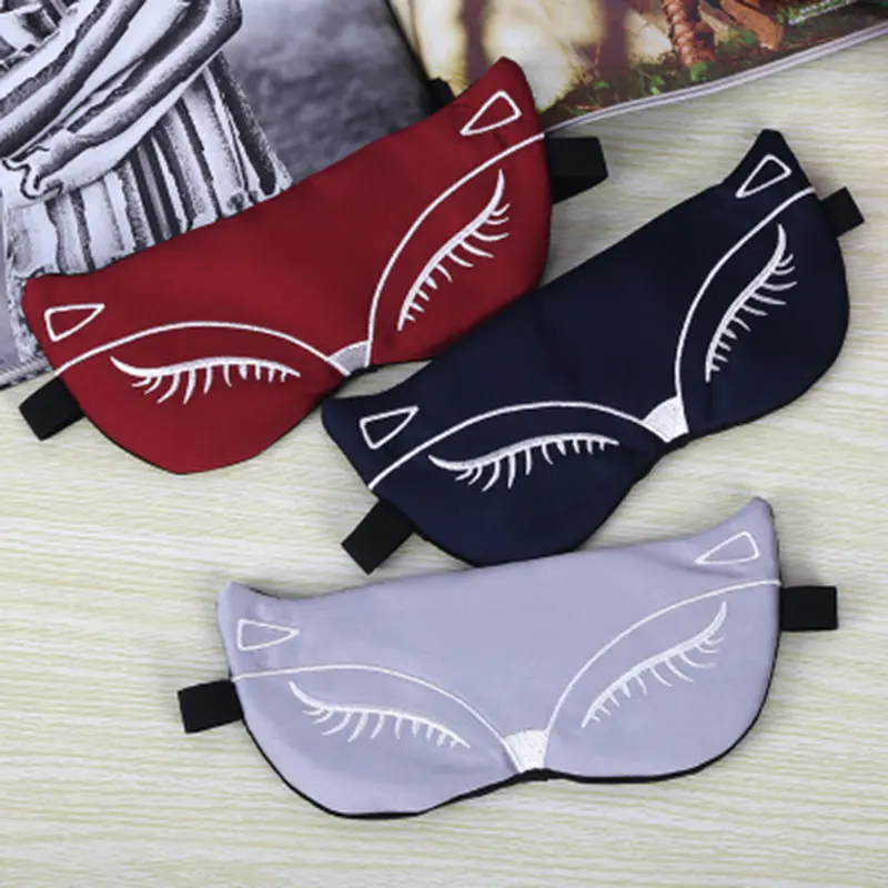 ATOMUS Silk Sleeping Mask Eyepatch Fox Embroidery Eyepatch Adjustable Sleeping Aid Blindfold Travel Sleep Eye Mask No Ice Bag
ATOMUS Silk Sleeping Mask Eyepatch Fox Embroidery Eyepatch Adjustable Sleeping Aid Blindfold Travel Sleep Eye Mask No Ice Bag