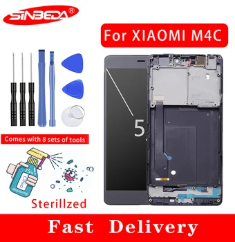 Original 5.0" LCD For XIAOMI Mi 4C LCD Display Touch Screen with Frame For XIAOMI Mi4C LCD Touch Screen Digitizer Assembly
Original 5.0" LCD For XIAOMI Mi 4C LCD Display Touch Screen with Frame For XIAOMI Mi4C LCD Touch Screen Digitizer Assembly