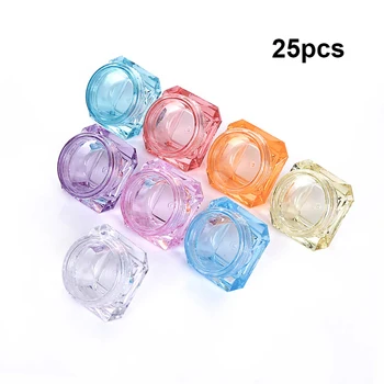 25Pcs 5 Gram/5 ML Cosmetic Container with Lids Diamond-shape Makeup Jars Bottles Portable Container Storage Tool Supplies
25Pcs 5 Gram/5 ML Cosmetic Container with Lids Diamond-shape Makeup Jars Bottles Portable Container Storage Tool Supplies