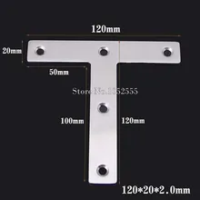 Stock 50PCS 120*120*20mm Stainless Steel T Shape Right Angle Corner Braces Board Shelf Support Brackets Furniture Joint+Screws
Stock 50PCS 120*120*20mm Stainless Steel T Shape Right Angle Corner Braces Board Shelf Support Brackets Furniture Joint+Screws