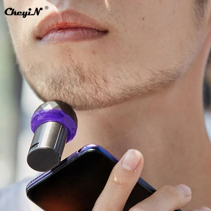 CkeyiN Magic Mini Electric Shaver For Cell Phone Outdoor Travel Portable Micro-USB Electric Razor Trimmer Machine For Shaving
CkeyiN Magic Mini Electric Shaver For Cell Phone Outdoor Travel Portable Micro-USB Electric Razor Trimmer Machine For Shaving