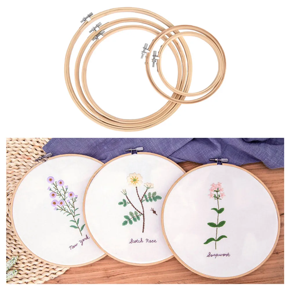 5PCS Bamboo Embroidery Hoop Rings Set Sewing Tool Round Wooden Embroidery Hoops Frame for DIY Cross Stitch Needle Craft Tool
5PCS Bamboo Embroidery Hoop Rings Set Sewing Tool Round Wooden Embroidery Hoops Frame for DIY Cross Stitch Needle Craft Tool
