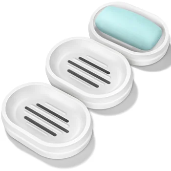 HOMEMAXS 3pcs Soap Holder Lightweight 2 Levels Soap Saver Box Soap Storage Rack Soap Dish for Bathroom Kitchen
HOMEMAXS 3pcs Soap Holder Lightweight 2 Levels Soap Saver Box Soap Storage Rack Soap Dish for Bathroom Kitchen