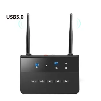 0M Long Range Bluetooth 5.0 Transmitter Receiver 2 in 1 Music Audio Adapter RCA AUX 3.5mm for Household Computer Accessories
0M Long Range Bluetooth 5.0 Transmitter Receiver 2 in 1 Music Audio Adapter RCA AUX 3.5mm for Household Computer Accessories