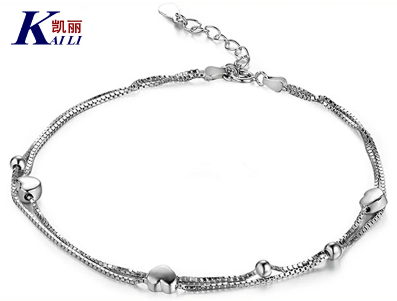 925 Sterling Accessories AMD Yearning Anklet Women's Korean-style Simple Europe And America Multilayer Beach Beaded Bracelet Foo
925 Sterling Accessories AMD Yearning Anklet Women's Korean-style Simple Europe And America Multilayer Beach Beaded Bracelet Foo