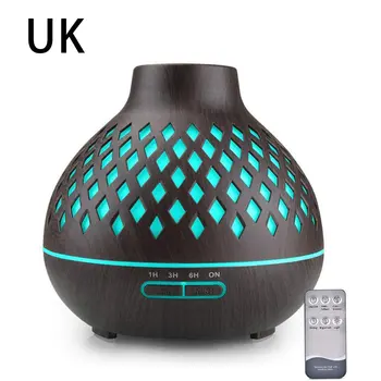 400ml Wood Essential Oil Diffuser Ultrasonic Usb Air Humidifier With 7 Color Led Lights Remote Control Office Home
400ml Wood Essential Oil Diffuser Ultrasonic Usb Air Humidifier With 7 Color Led Lights Remote Control Office Home