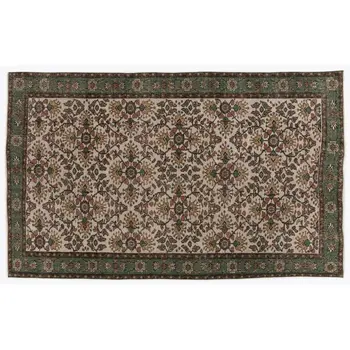 Handmade Natural Vintage Turkish Area Rug 146x239 Cm-4'9''X7'10''
Handmade Natural Vintage Turkish Area Rug 146x239 Cm-4'9''X7'10''