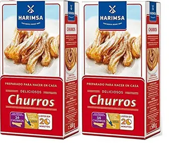 2 x 500 gr. Harimsa preparado para churros
2 x 500 gr. Harimsa preparado para churros