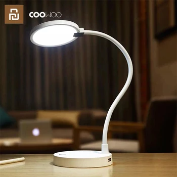 

COOWOO U1 LED Desk Lamp Smart Table Lamp Eye Protection Light Adjustable 4000mAh Power 2USB Mobile Power Supply