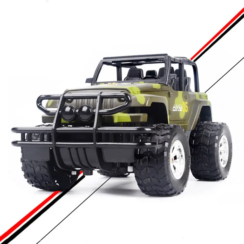 Wireless 5km/h Remote Control Off-road Vehicle Charging Anti-fall Simulation Camouflage Electric Toy Car Model For Children
Wireless 5km/h Remote Control Off-road Vehicle Charging Anti-fall Simulation Camouflage Electric Toy Car Model For Children