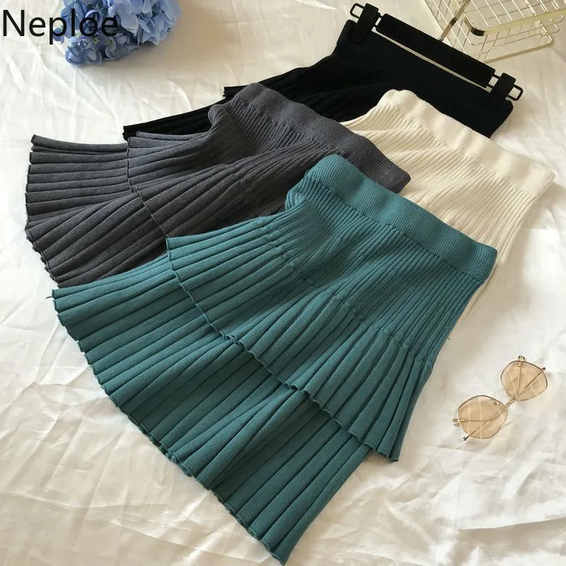 Neploe Autumn Winter Kitt Bottom Jupe Femme 2019 New High Waist Slim Hip A Line Skirt Women Double Laminat Pleat Faldas 46449
Neploe Autumn Winter Kitt Bottom Jupe Femme 2019 New High Waist Slim Hip A Line Skirt Women Double Laminat Pleat Faldas 46449