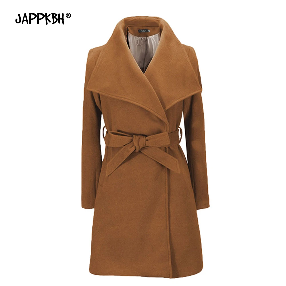 Autumn Winter Coat Women 2019 Fashion Casual Vintage Belt Long Jackets Blazers Female Elegant Office Coat Casaco Feminino Black
Autumn Winter Coat Women 2019 Fashion Casual Vintage Belt Long Jackets Blazers Female Elegant Office Coat Casaco Feminino Black