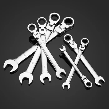 5/6/7pcs Torque Ratchet Wrench Set multi tool Double-ended Combination torque wrench Ratchet Spanner Car Automotive Repair Tools
5/6/7pcs Torque Ratchet Wrench Set multi tool Double-ended Combination torque wrench Ratchet Spanner Car Automotive Repair Tools