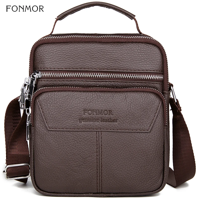 Fonmor Genuine Leather Shoulder Messenger Bag For Men 2019 Zipper Design Large Capacity Crossbody Bags Male Casual New Arrival
Fonmor Genuine Leather Shoulder Messenger Bag For Men 2019 Zipper Design Large Capacity Crossbody Bags Male Casual New Arrival