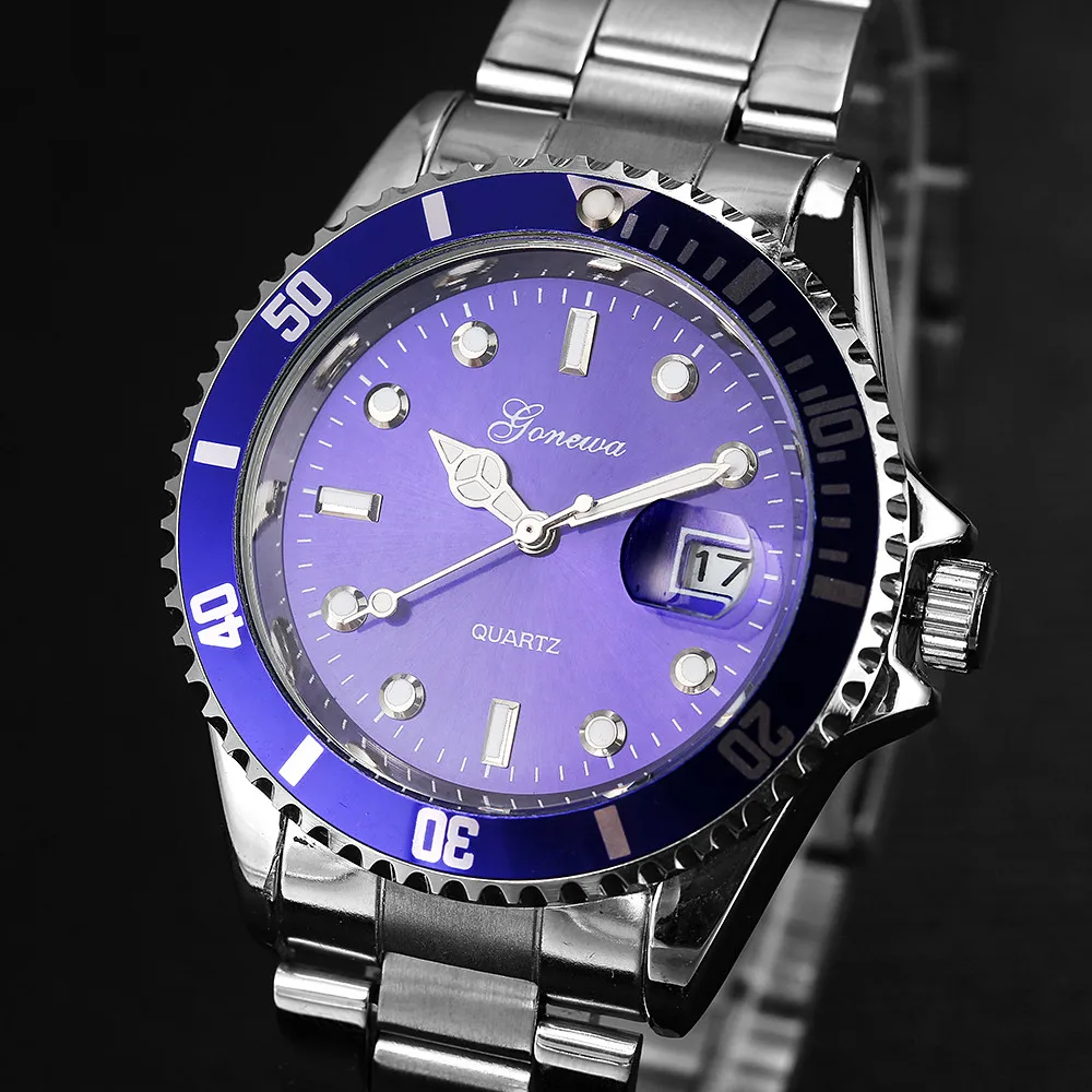 Men's Exquisite Quartz Watch Fashion Military Stainless Steel Date Sports Quartz Pointer Analog Watch Gift часы мужские 50*
Men's Exquisite Quartz Watch Fashion Military Stainless Steel Date Sports Quartz Pointer Analog Watch Gift часы мужские 50*
