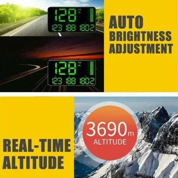 Brand New And High Quality Car Digital GPS Speedometer Head-up Display Overspeed MPH KM/H Warning Alarm
Brand New And High Quality Car Digital GPS Speedometer Head-up Display Overspeed MPH KM/H Warning Alarm