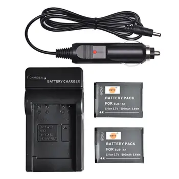

DSTE 2PCS SLB-11A Camera Battery with US Plug Charger Kit for Samsung WB1000 WB5000 CL65 CL80 HZ25W ST1000 ST5500 ST5000