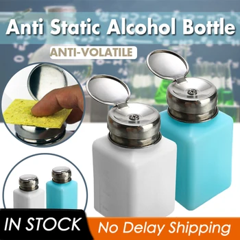 200ml Plastic Anti-Static Empty E-liquid Alcohol Liquid Bottle Acetone Methanol Push Down Dispenser Container Jar Organizer
200ml Plastic Anti-Static Empty E-liquid Alcohol Liquid Bottle Acetone Methanol Push Down Dispenser Container Jar Organizer