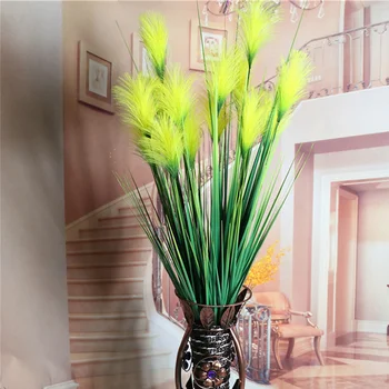 93cm 7 Heads Fake Reed Grass Large Artificial Plants Silk Onion Grass Plastic Plants Bouquet For Home Wedding Office Decoration 
93cm 7 Heads Fake Reed Grass Large Artificial Plants Silk Onion Grass Plastic Plants Bouquet For Home Wedding Office Decoration
