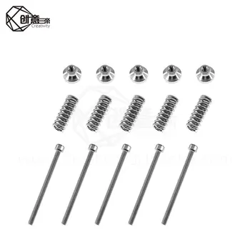 10 pcs / a lot 3D Printer Leveling components M3 screw Leveling Spring Leveling knob suite for 3d printer leveling spring
10 pcs / a lot 3D Printer Leveling components M3 screw Leveling Spring Leveling knob suite for 3d printer leveling spring