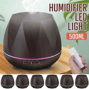 Air Humidifier 550ml USB Electric Oil Diffuser Aroma Lamp Aromatherapy Wood Grain Ultrasonic Air Diffuser Mist Maker LED Lights
Air Humidifier 550ml USB Electric Oil Diffuser Aroma Lamp Aromatherapy Wood Grain Ultrasonic Air Diffuser Mist Maker LED Lights